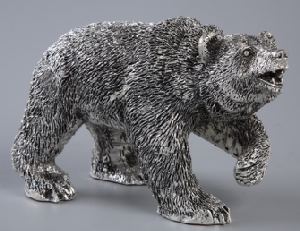 медведь, из металла